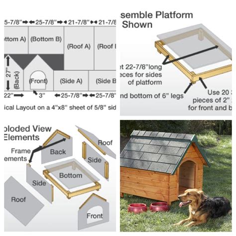 how to build a metal dog house|diy dog house roof.